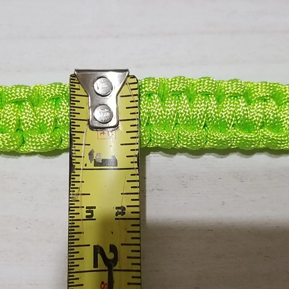 Neon Green Paracord Bracelet